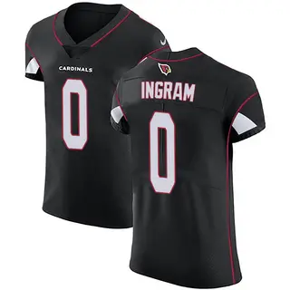 Elite Men's Keaontay Ingram Arizona Cardinals Nike Alternate Vapor Untouchable Jersey - Black