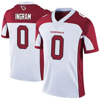 Limited Men's Keaontay Ingram Arizona Cardinals Nike Vapor Untouchable Jersey - White